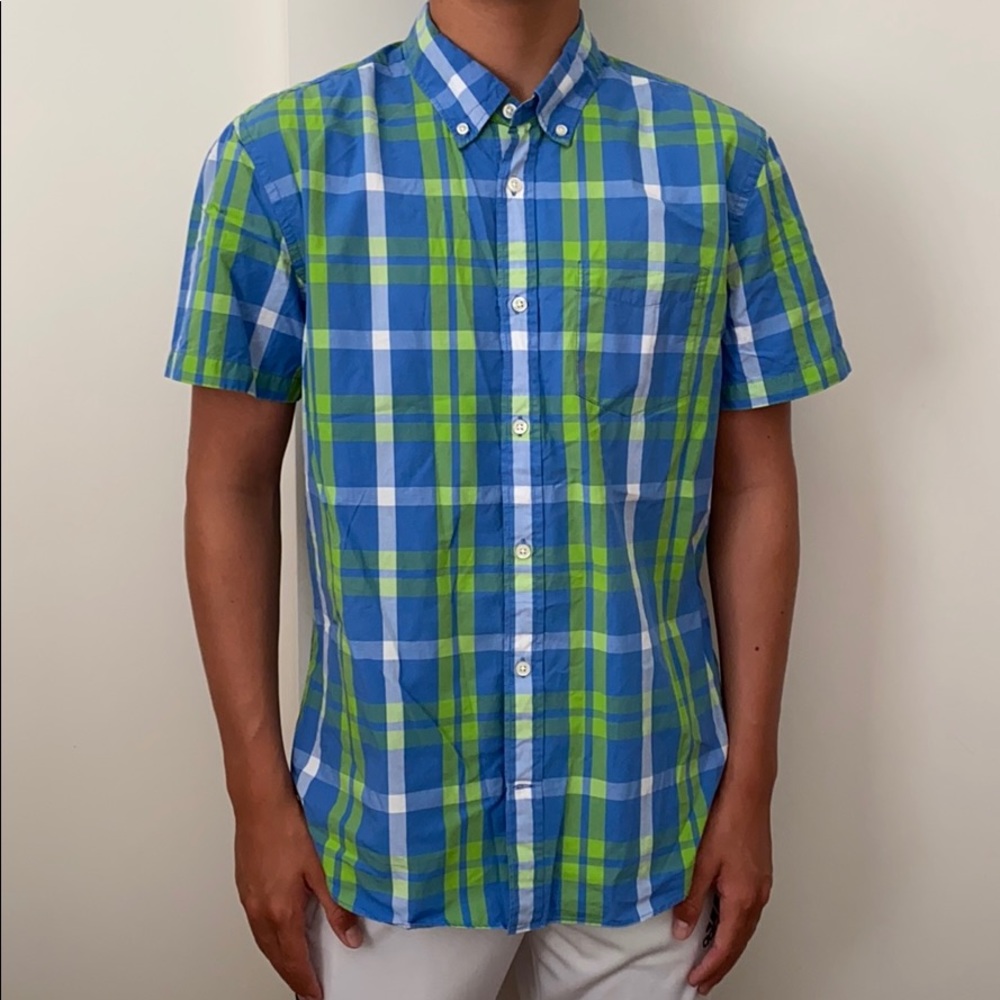 NWT Gap Men’s SS Button Down Shirt